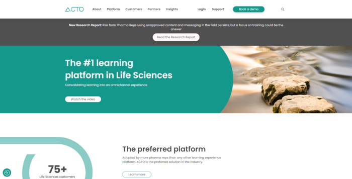 ACTO Omnichannel Education for Life Sciences