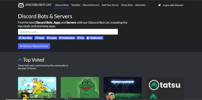 Discord Bot List