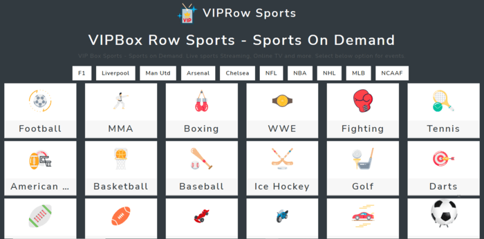 VIPRow Sports