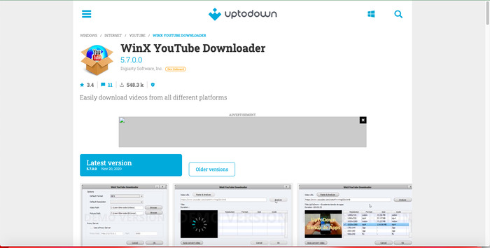 WinX YouTube Downloader