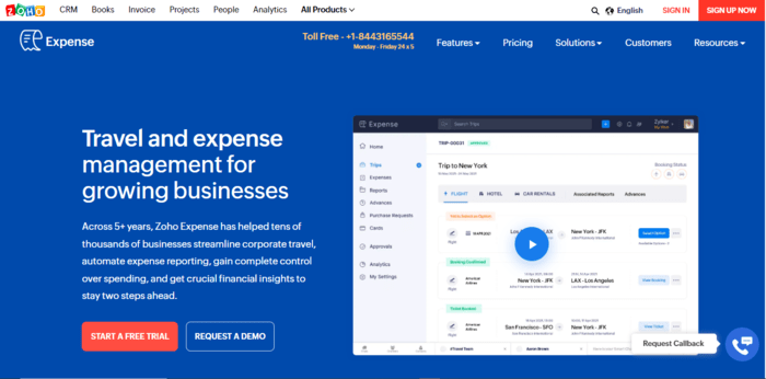 Zoho Expense