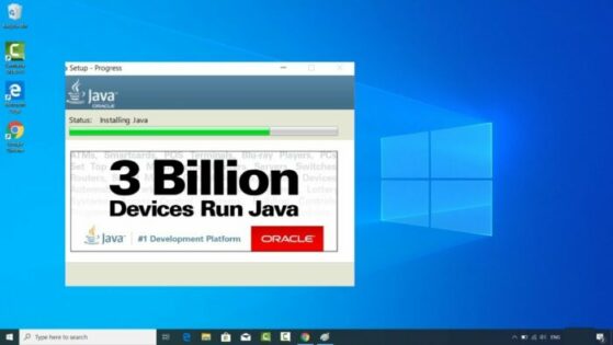 Install Java on Windows