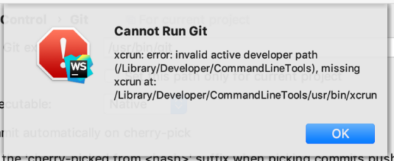 When Does xcrun: error: invalid active developer path Error Occur?