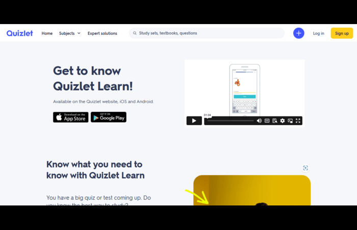 Quizlet Learn 