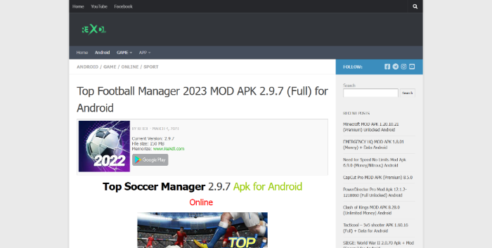 Top Football Manager 2022