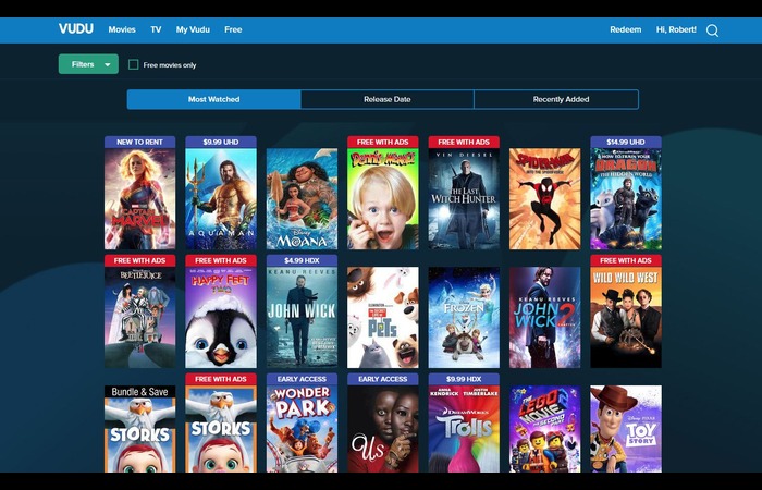 Vudu Movies & TV