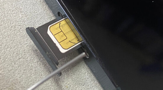 How to reinsert SIM card