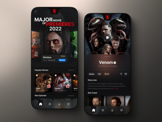 Netflix app by Offdesignarea