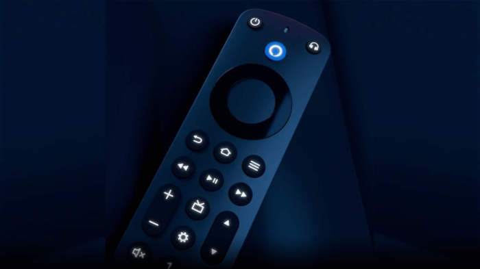 Alexa Voice Remote Blue Light