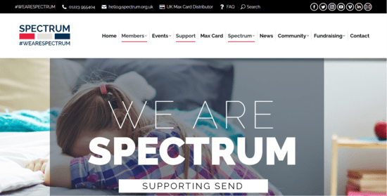 Contact Spectrum Support