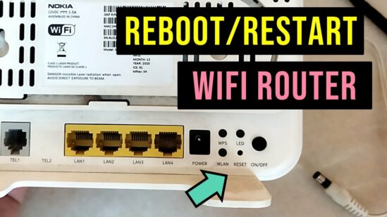Restart Your Modem and Router