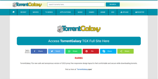 TorrentGalaxy