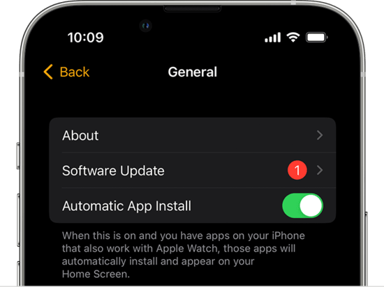 Check for Software Updates