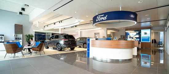 Ford Dealership Interior