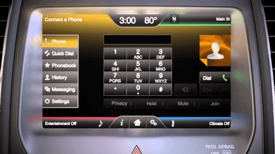 Ford Touch Screen Reset Buttons