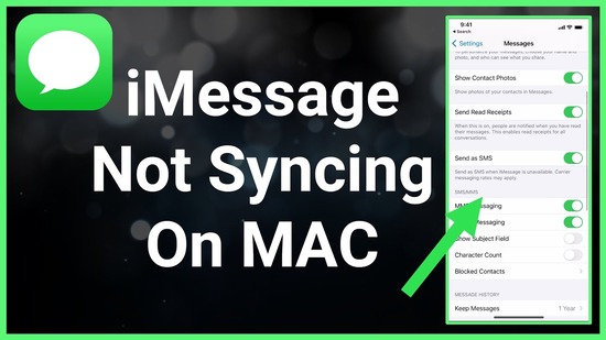 IMessage Not Syncing On Mac