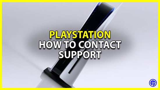 PlayStation support contact