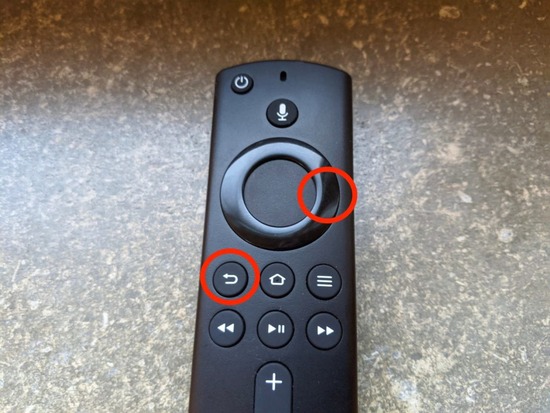 Reset the Fire TV Remote