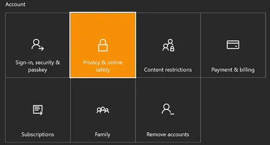 SOLUTION 1 Check Xbox privacy security settings