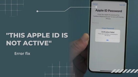 When Does the Apple ID not active Error happen