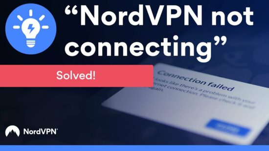 nord vpn won't connect